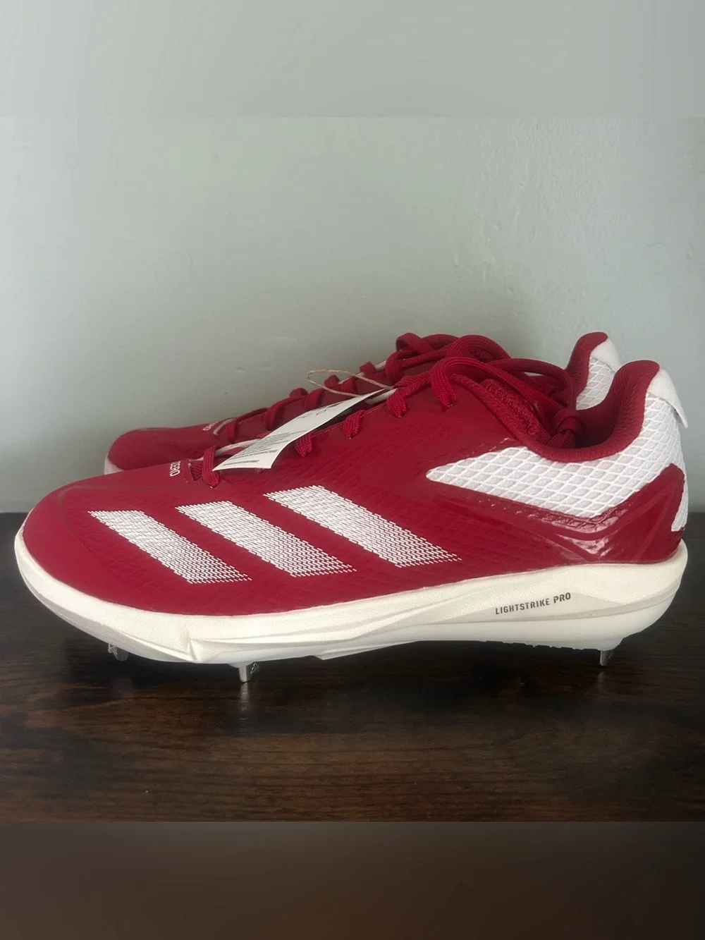 Adidas Adizero Electric BS Men’s Baseball Cleats Red Size 8.5 IH3462